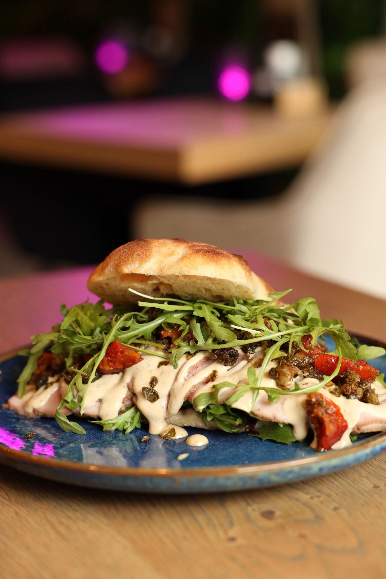 Sandwich met carpaccio
